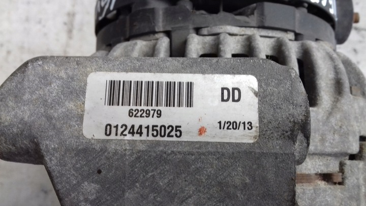 фото №5, Генератор 0124415025 opel vectra c signum 2.2 16v z22se 02-