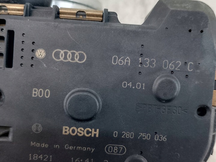фото №6, Дросельна заслінка audi a3 8l 06a133062c 0280750036 1.8 20v