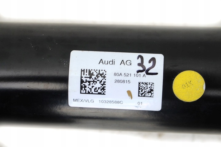 фото №7, Audi q5 wał кардан 80a521101a fy 80a 521 101 a коробка передач автоматическая 7-bie