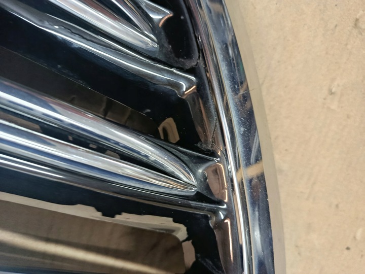 фото №14, Mercedes s-klasa w222 a222 рестайлінг решітка решітка радіатора перед хром pod радар amg