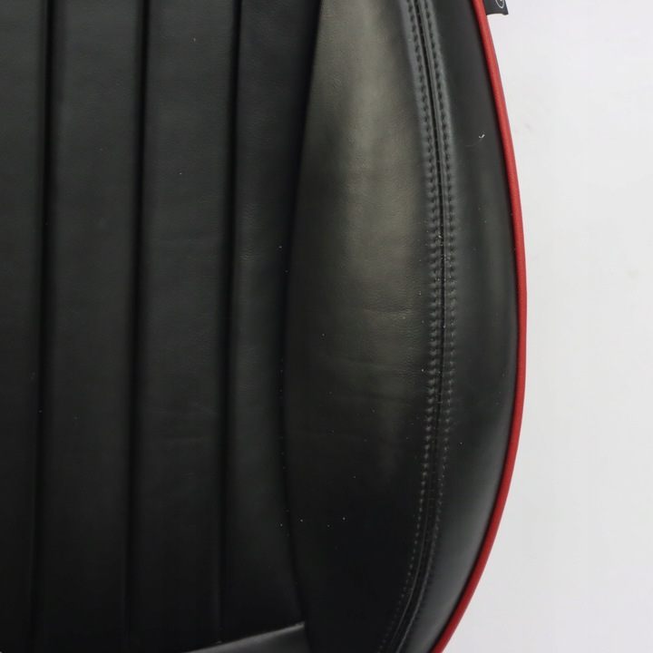 фото №10, Mini r56 jcw комплект сидений gp2 подогрев кожа чёрная championship red