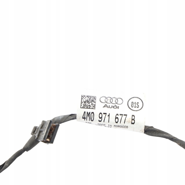 фото №11, Audi q7 4m джгут провід кабель датчик удару 4m0971677b