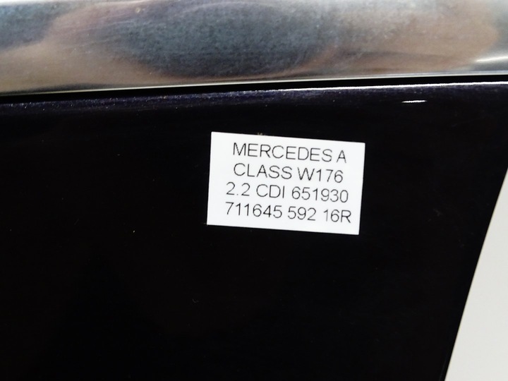 фото №11, Двері лівий перед ліві передні mercedes a w176 лак 592