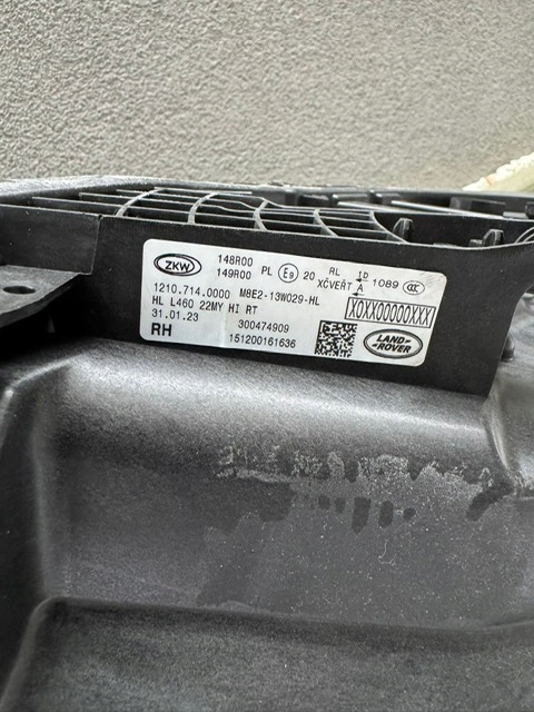 фото №6, Лампы range rover vogue полный led laser l460 левая правая