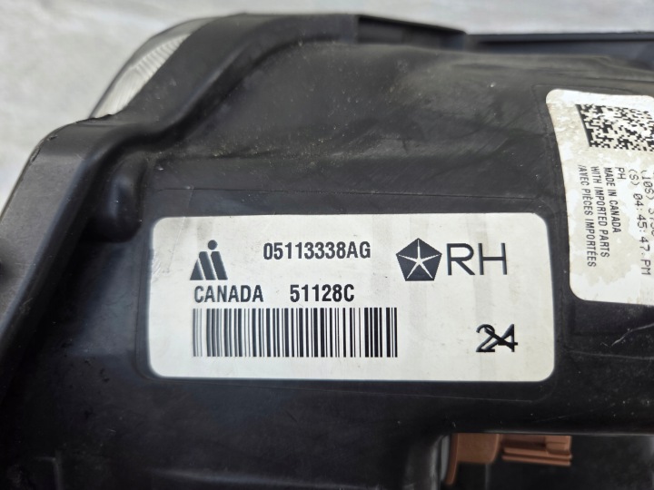 фото №11, Chrysler voyager town caravan фара права bi-xenon 05113338ag блок розпалу ксенону