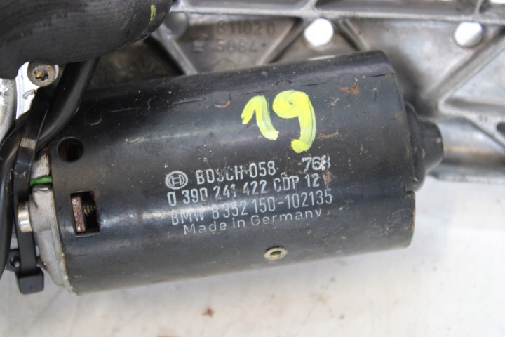 фото №7, Bmw e38 740i 735i m62 97r 8352888 механізм склоочисника європа