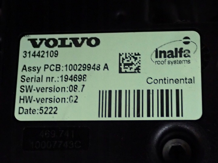 фото №8, Люк панорама жалюзи комплектная оригинал volvo xc60 xc-60 i 39839330