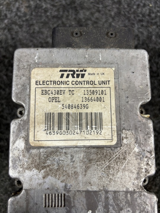 фото №4, Блок управления abs opel vectra signum 13509101 13664001 09191496 13664001