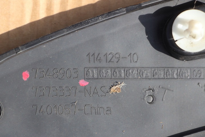 фото №8, Mini cooper f54 clubman планка ліва накладка крила двері зад 2015-2022