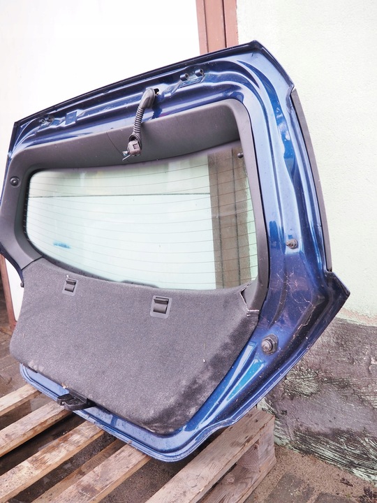 фото №10, Opel astra iii h кришка зад задня багажника з скло колір z21b гарна