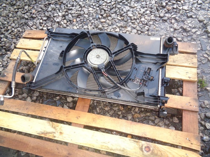 фото №1, Радіаторів води кондиціонера вентилятор opel vectra c рестайлінг fl 05- 2.2 16v b