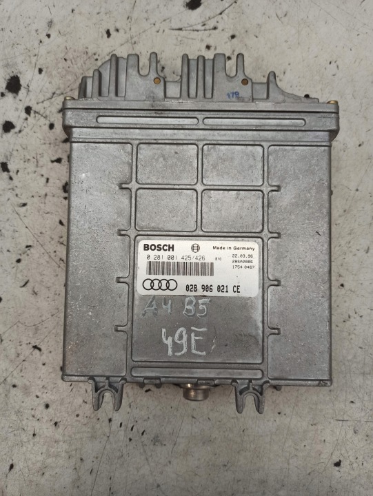 фото №8, Audi a4 b5 1.9 tdi компьютер двигателя 028906021ce
