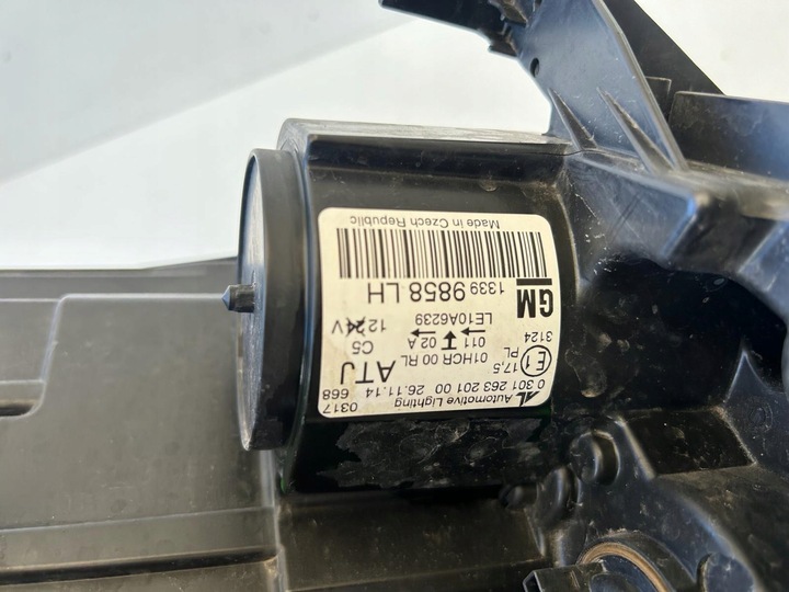 фото №8, Opel zafira c лампа лівий перед 13399858 оригінал