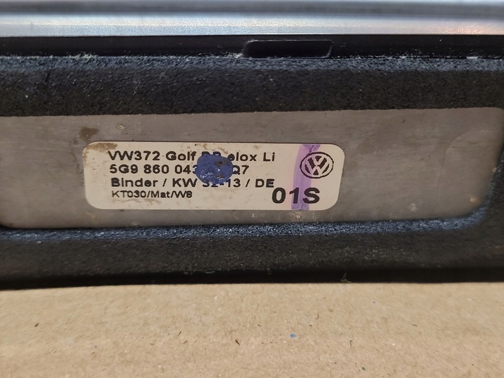 фото №10, Vw golf 7 vii 5g9 варіант універсал рейлінги дахові