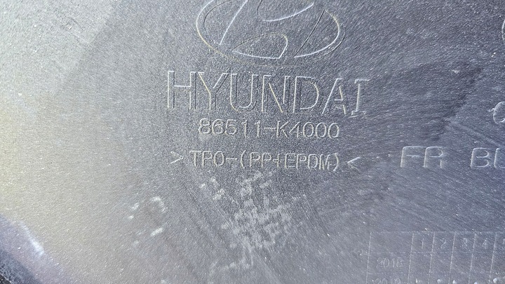 фото №13, Бампер переднє перед hyundai kona i ev електрик 86511-k4000 86512-k4000