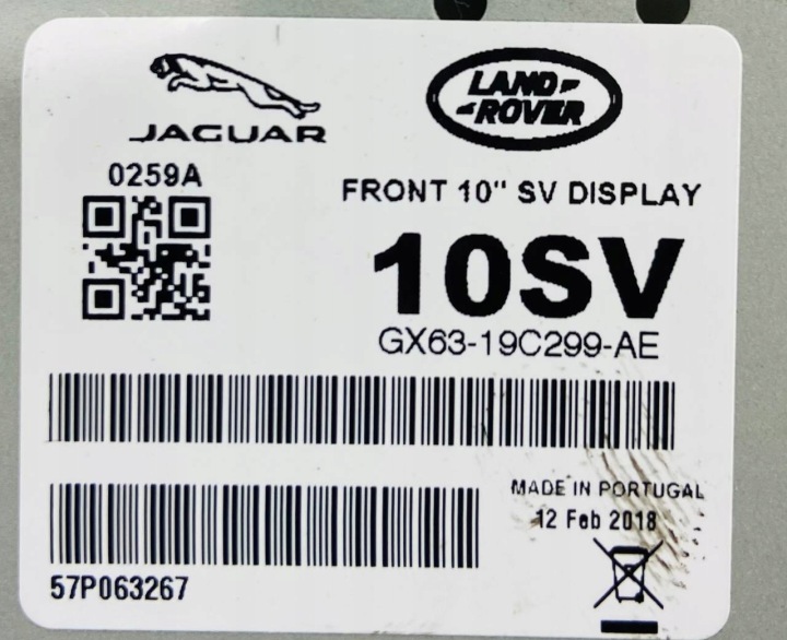 фото №16, Дисплей nawigacyjny range rover evoque l538 gx63-19c299-ac