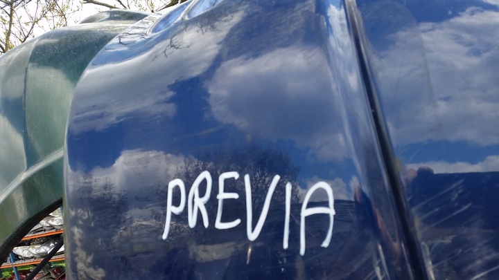 фото №12, Toyota previa 01-05 бампер переднє 6p4