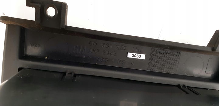 фото №14, Opel astra 2 ii g декоративна консоль панель середній дисплей tid справний