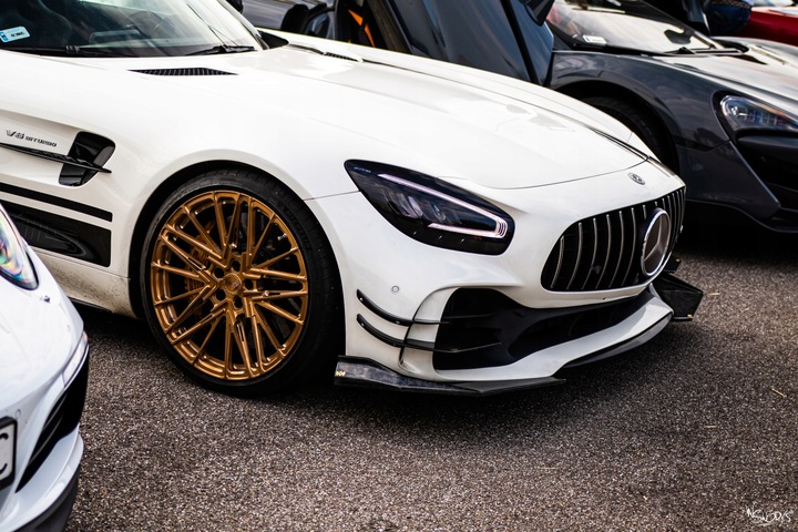 фото №7, Mercedes amg gtr карбон накладка спліттер canardsy