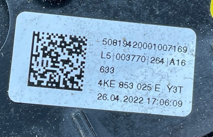 фото №13, B89 audi e-tron 4ke молдинг крыльев левое зад 4ke853025e