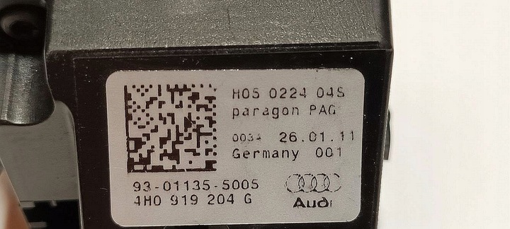 фото №3, Audi a8 d4 часы 4h0919204g