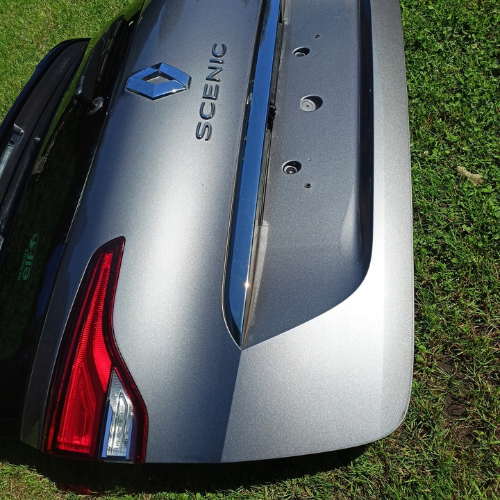 фото №10, Renault scenic iv крышка багажника kpl w цвет bixnk
