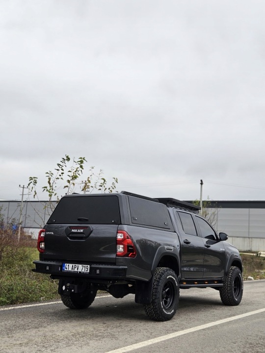 фото №10, Toyota hilux 2023+ надбудова кузов hardtop супер міцна гарна колір чорний