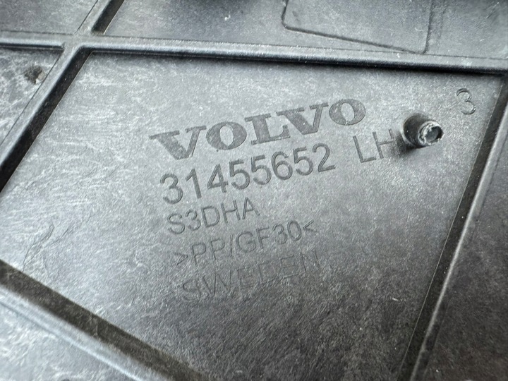 фото №16, Volvo s60 v60 18r- ползун крепление бампера левый перед левая 31455652