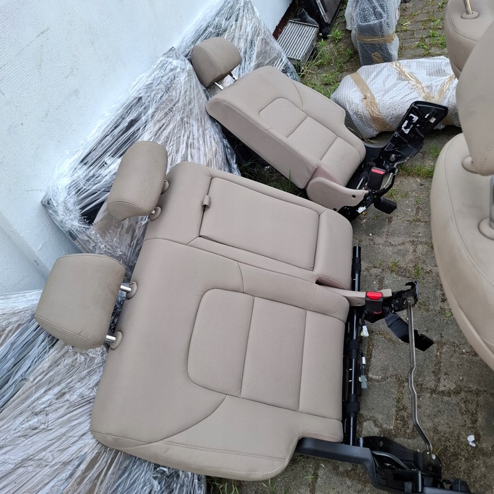 фото №15, Hyundai tucson ii 2 iii 3 15-20 комплект сидінь шкіра бежевий супер стан