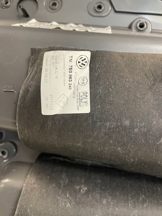 фото №12, Jak нова оббивка двері боковина праві переднє vw t6 7la 7la867104