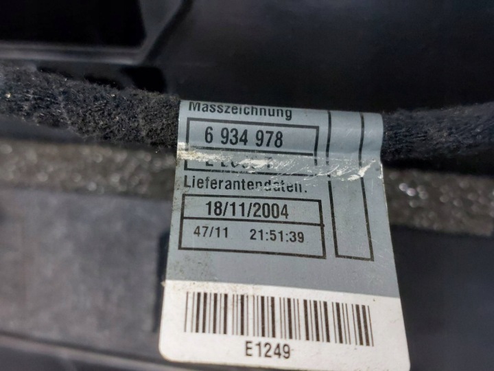 фото №8, Корпус нагрівача bmw e60 e61 6930300 6930301 6930303 6934978