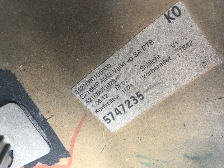 фото №13, Бампер перед переднє mercedes cl w216 216 amg рестайлінг + решітка радіатора