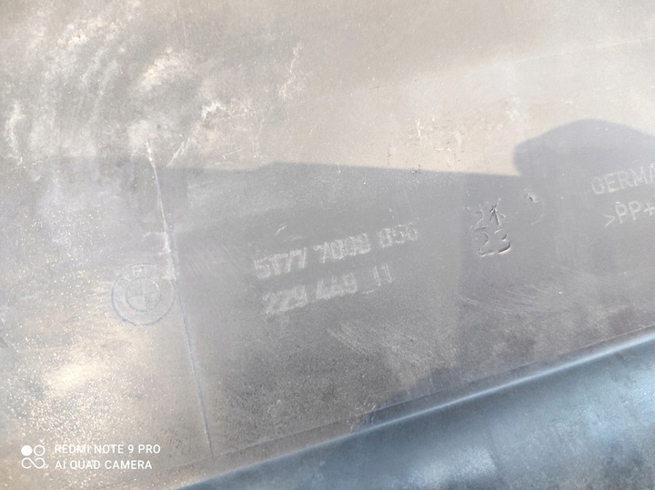 фото №9, Планка накладка пороговая правая bmw seria 6 e63 e64