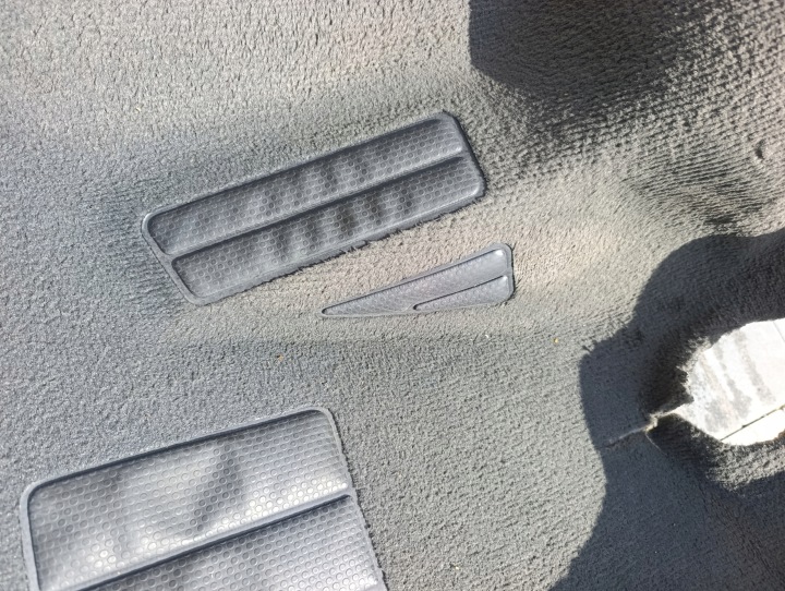 фото №12, Килим підлога покриття  vw t5 t6 перед +зад довгий велюр чорний