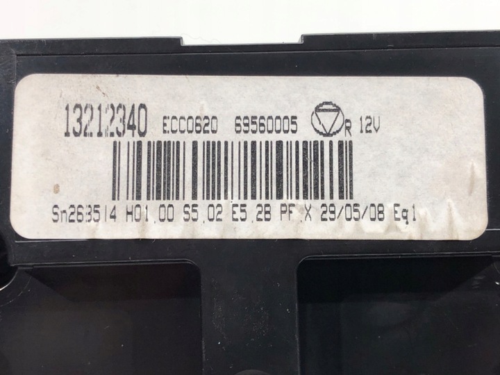 фото №6, Панель управление воздуховод opel vectra c 13212340 универсал 03-09