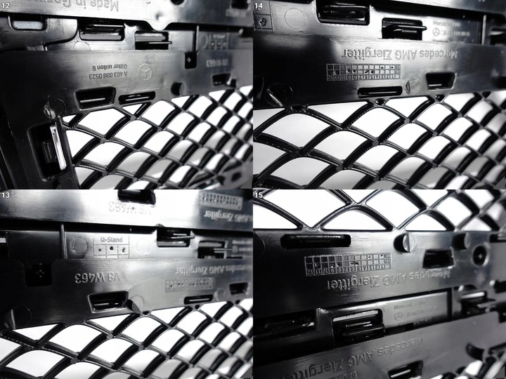 фото №10, Mercedes g-klasa w463 amg 63 65 12-18 рестайлинг решётка радиатора решётка корпус перед