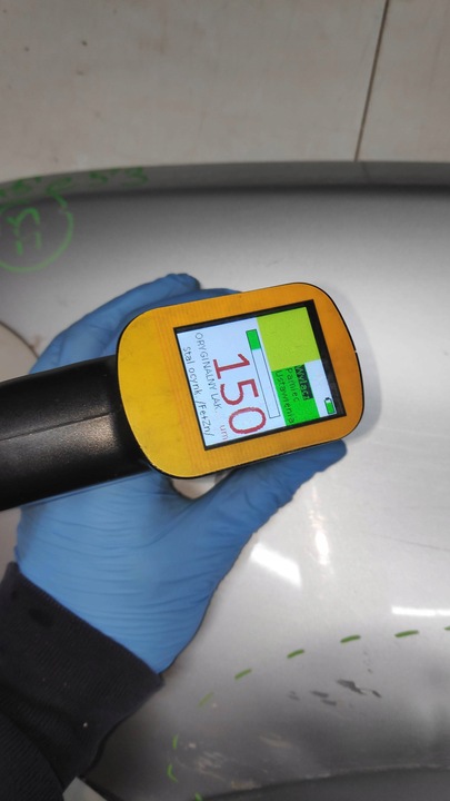 фото №13, Крыло левый перед bmw x5 e53 354 титан серебро