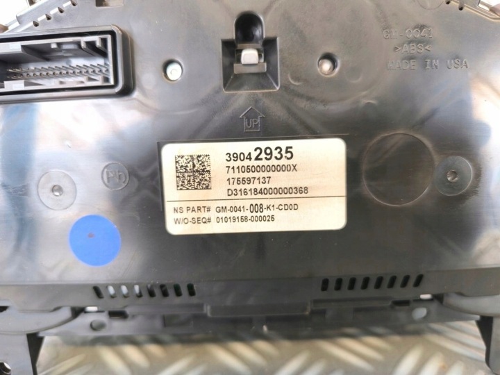 фото №9, Панель приборов спидометр европа 39042935 opel astra v k 1.6 cdti