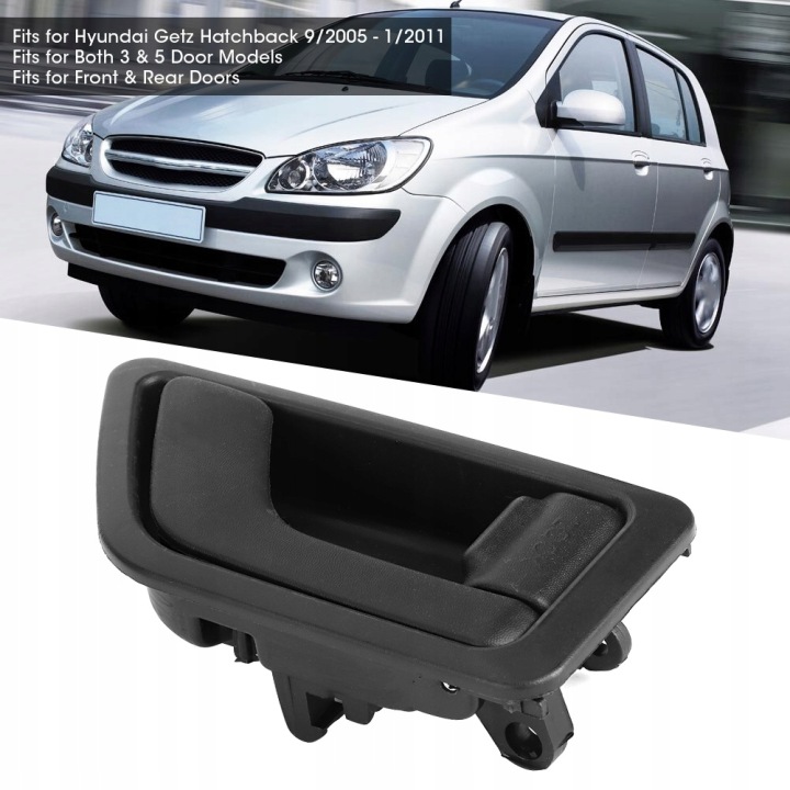 фото №8, Ручка внутренняя правых дверь подходит для hyundai getz хэтчбек 2005-2011