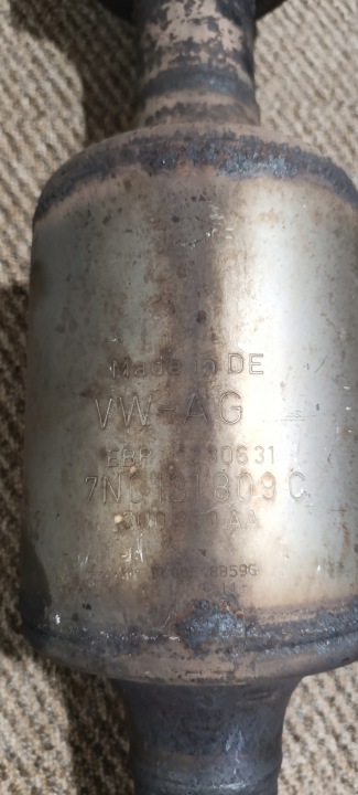 фото №9, Vw sharan 7n,filtr fap, каталізатор dpf,7n0131809c