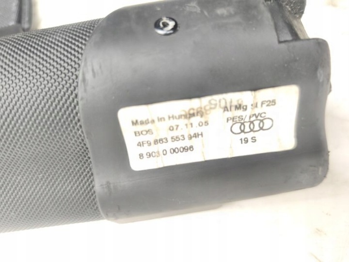 фото №10, Ролета защита багажника audi a6 c6 универсал oem номер 04-08 eu 4f986355394h