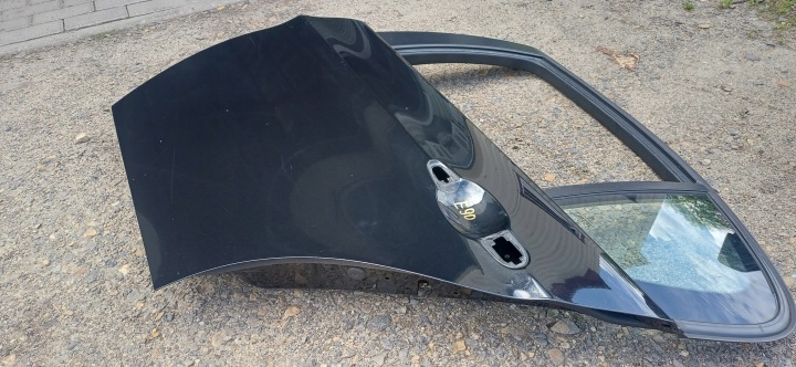 фото №6, Bmw e90 sedan двери левые зад чёрный sapphire металлик 475