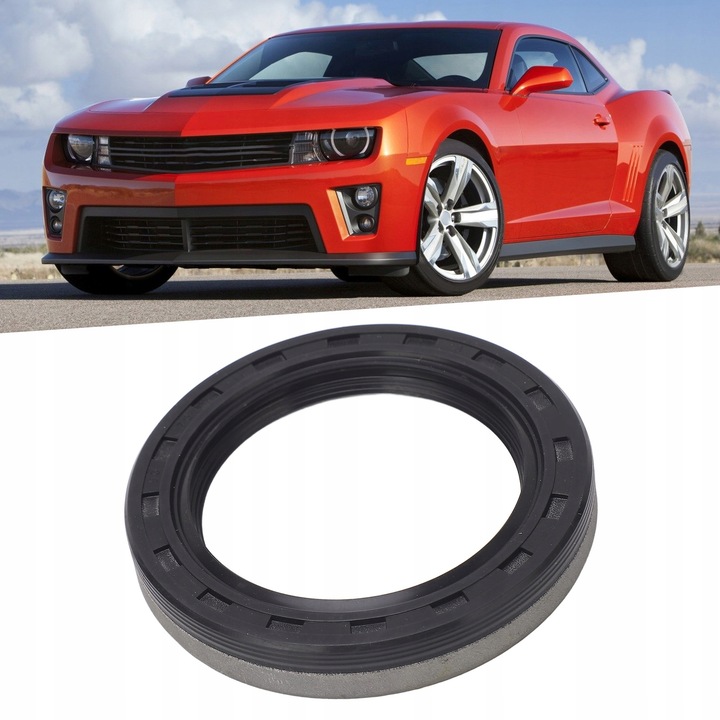 фото №6, Прокладка масляная вала коленчатого двигателя zapobiega wyciekom 12608750 fp