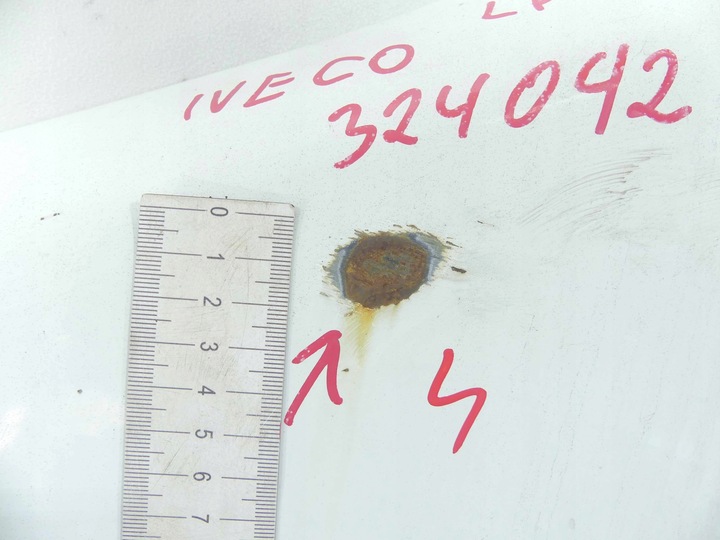 фото №10, Крило перед лівий iveco daily iv білий 06-11