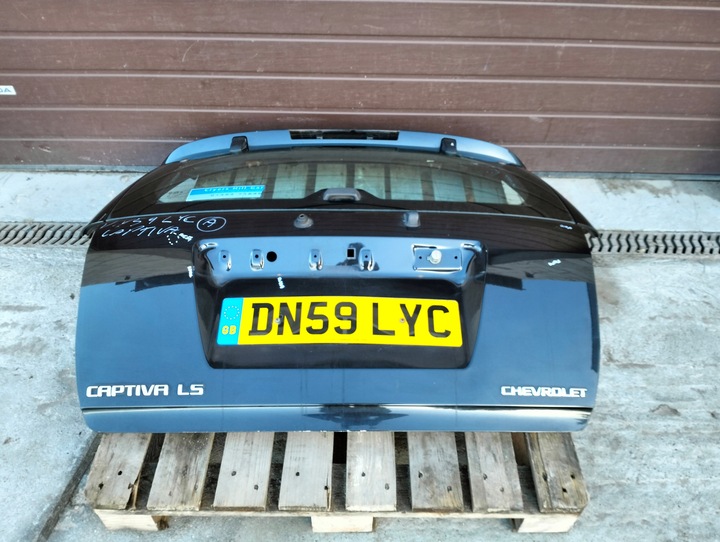 фото №15, Крышка стекло зад chevrolet captiva i цвет gar годы 2006-2010 оригинал