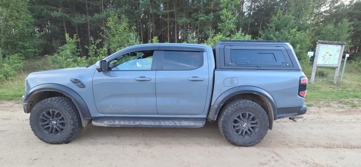 фото №7, Ford ranger 2022-2025 надстройка кузов крышка hardtop алюминий новая + led