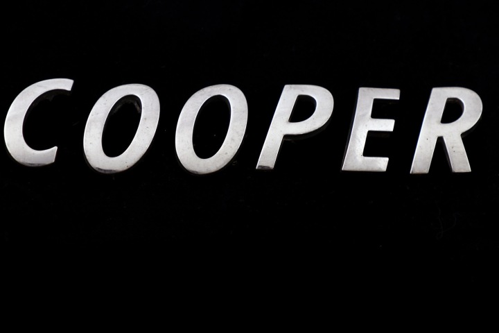 MINI R50 R53 R55 R56 F56 R60 EMBLÈME INSCRIPTION COOPER 7026180