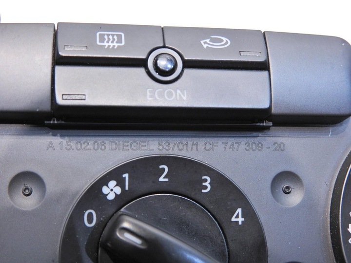 фото №6, Панель управление кондиционер vw golf v