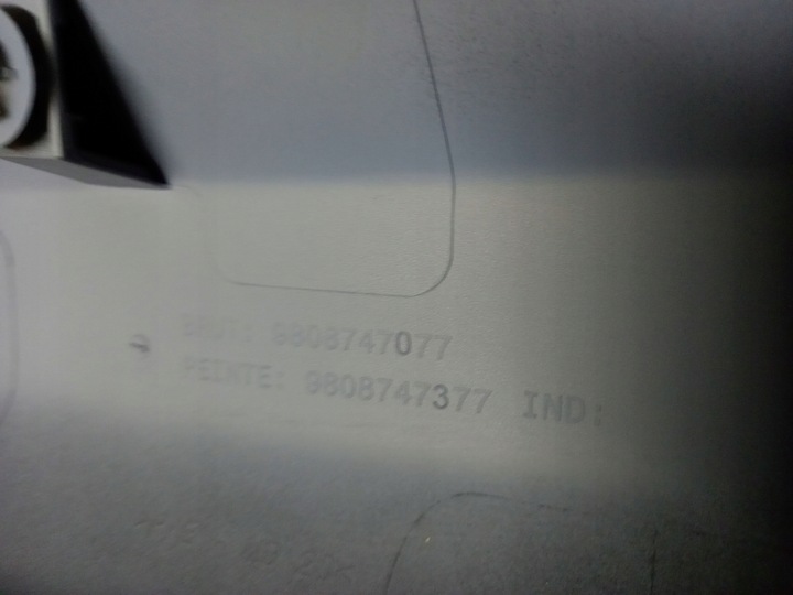 фото №12, Vivaro 19-23 планка двері перед права лак