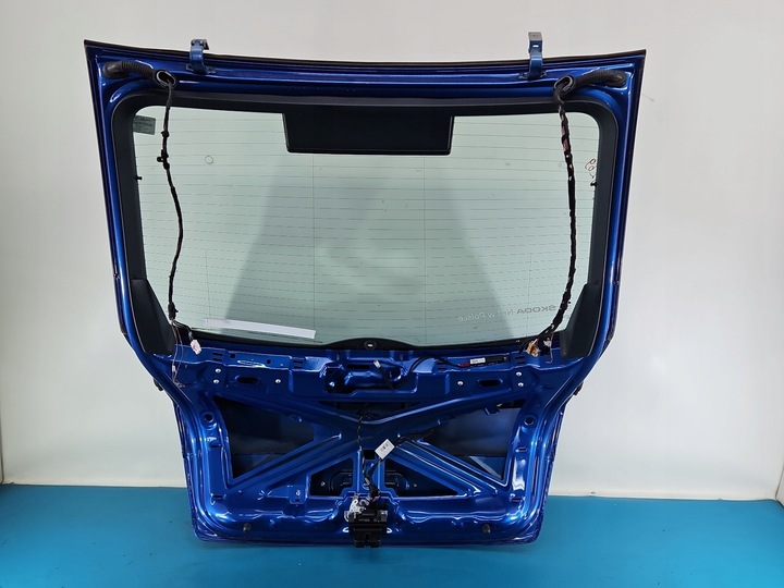 фото №9, Кришка зад скло skoda octavia iii hb liftback синій lf5w